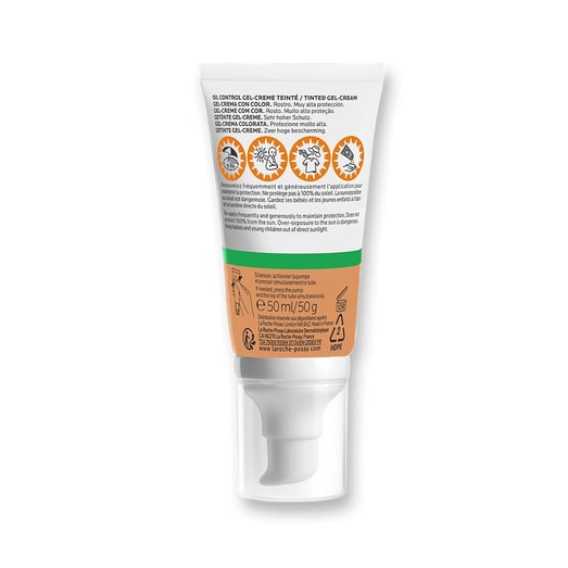 La Roche Anthelios Xl Gelcre 50+Col 50 ml