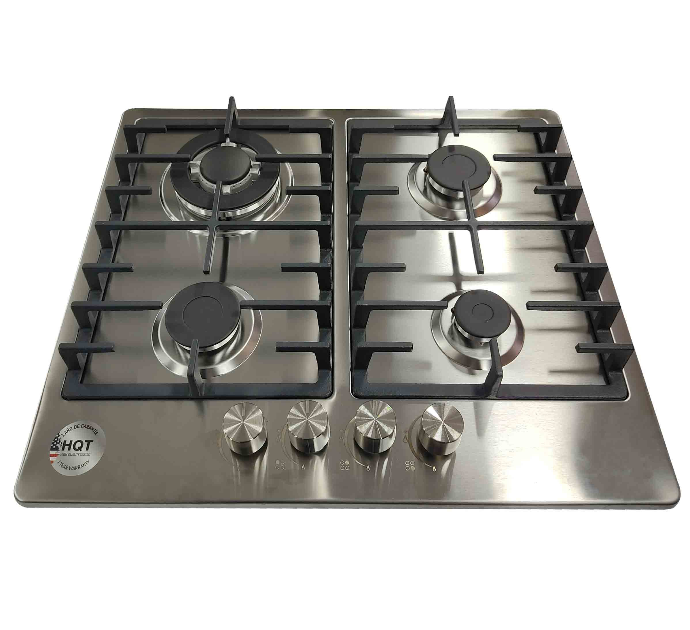 Bp viena 1 | encimera 4 hornillas | acero inox