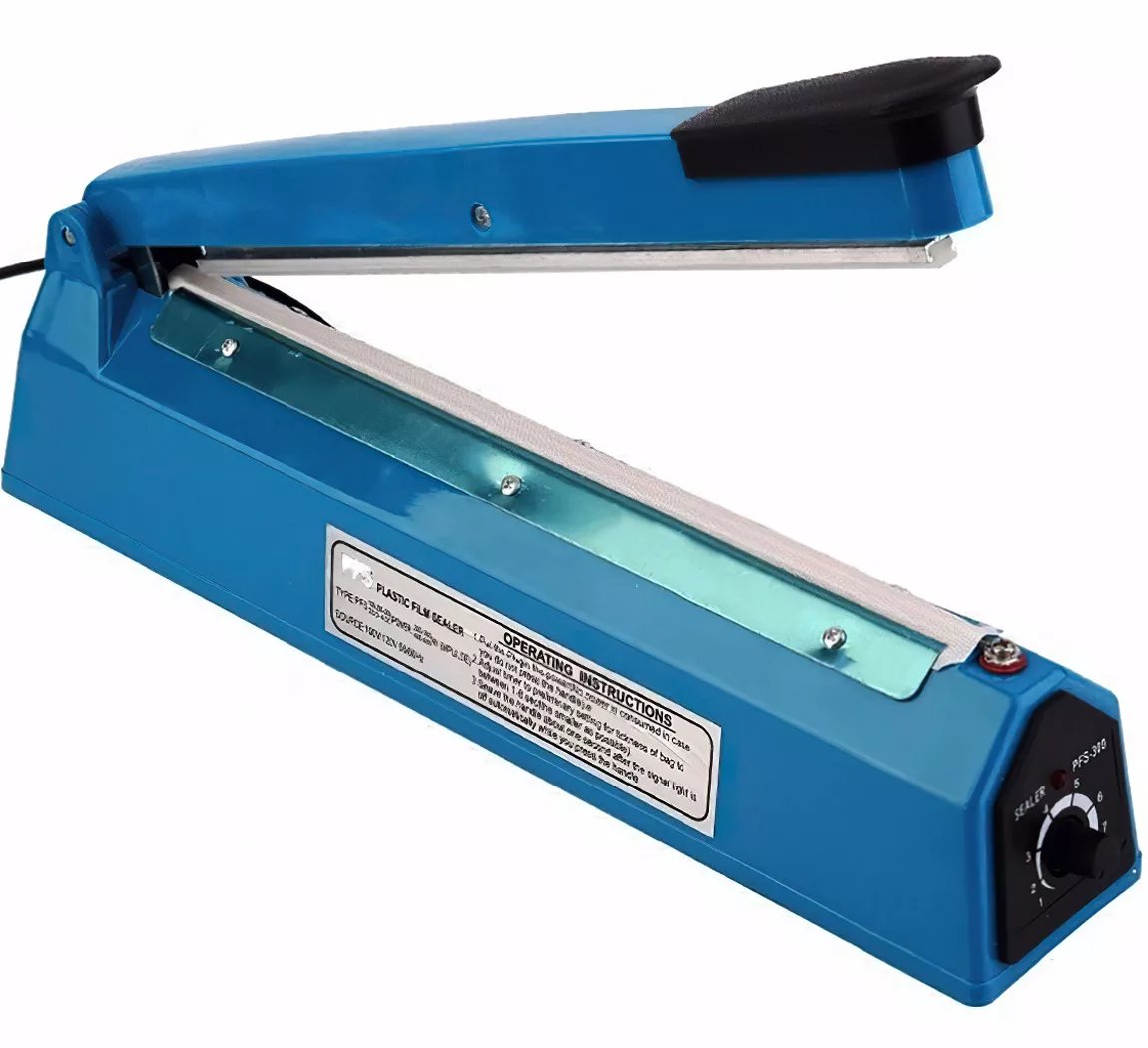 BP Selladora de Bolsas Plasticas 650 W 8 Niveles Temperatura