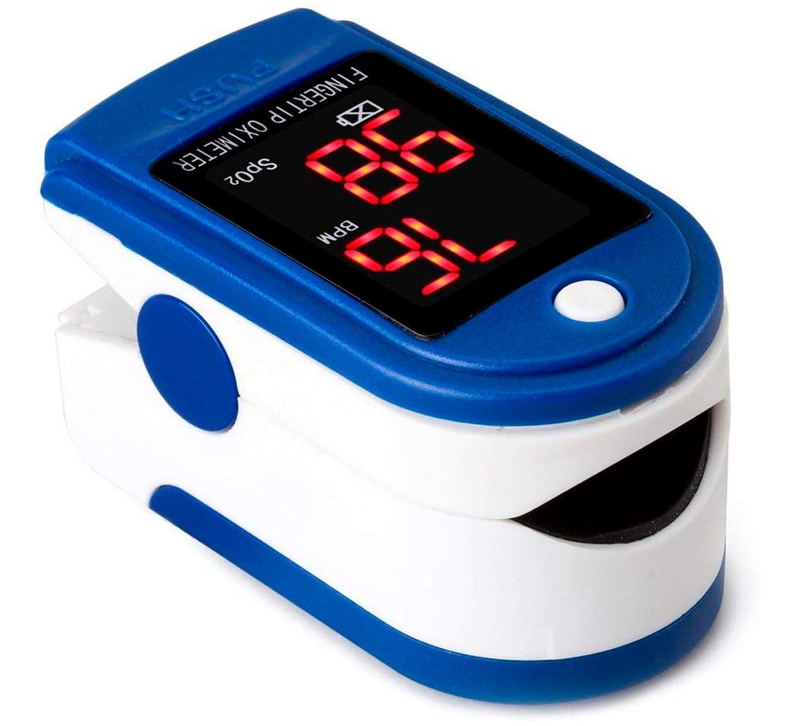 Oxímetro Pantalla Led Oxígeno Frecuencia Cardiaca