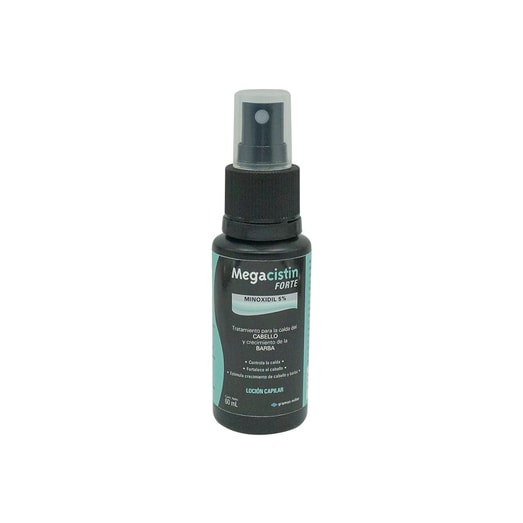 Megacistin Forte Loción Capilar 5% 60 ml