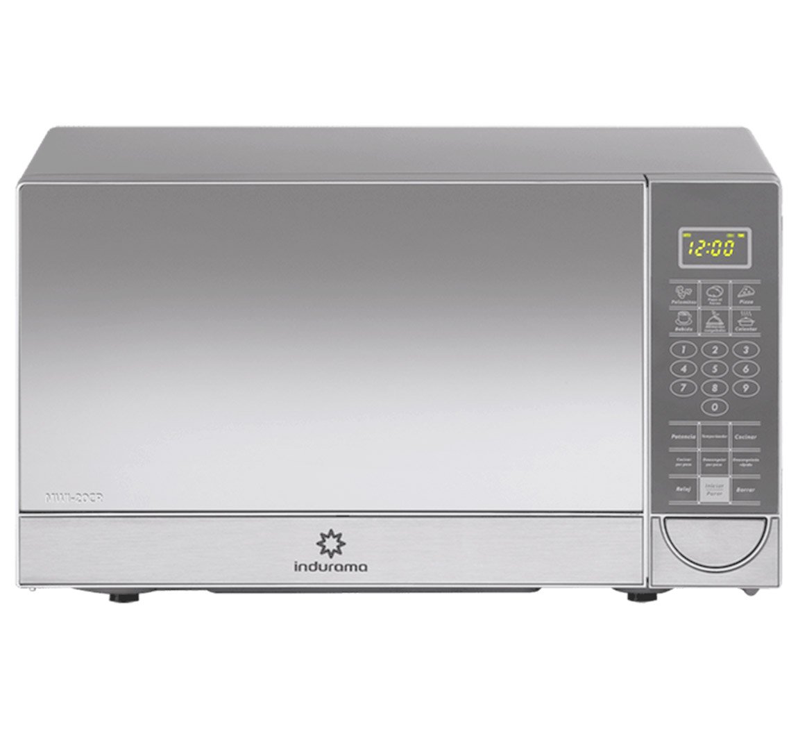 Indurama Microondas │ 20 Litros │ 0.7 Ft │ 700 W │ Panel Digital