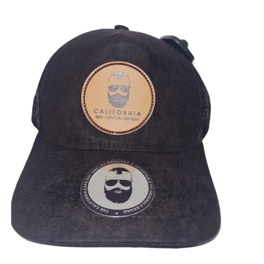 CALIFORNIA CAPS TRUCKER NEGRA
