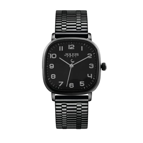นาฬิกา Julius JA-1403 F สายสแตนเลส สีดำ