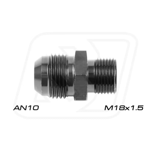 Billion ข้อลดเกลียว (044) M18x1.5/โอริง ออก AN6/AN8/AN10 (BLUE/BLACK)