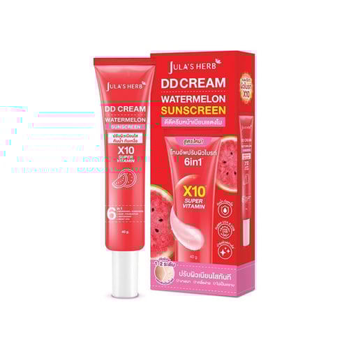 JULA'S HERB DD Cream Watermelon 40ml. (แบบหลอด)