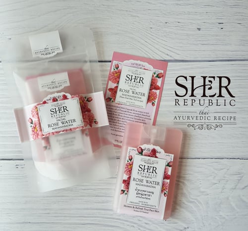 สเปรย์น้ำกุหลาบ มัทนพาธา SHERPUBLIQ Rose Water Madanabadha