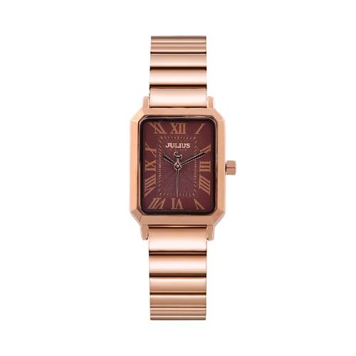 นาฬิกา Julius JA-1286 E สายสแตนเลส สีโรสโกลด์