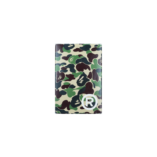 A BATHING APE CARDS GREEN CAMO