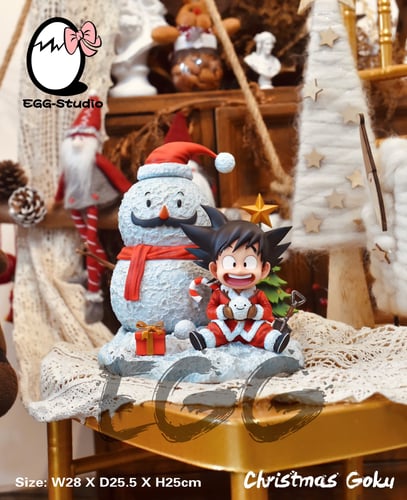 Goku X Snowman โกคูตุ๊กตาหิมะ Egg Studio (มัดจำ) [[SOLD OUT]]