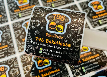 สติ๊กเกอร์สีเงิน (ฟอยล์เงิน)