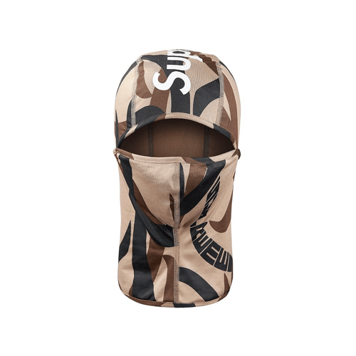 SUPREME TRIBAL CAMO BALACLAVA TAN