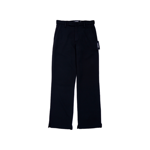 CHEMISE FLARED PANTS BLACK