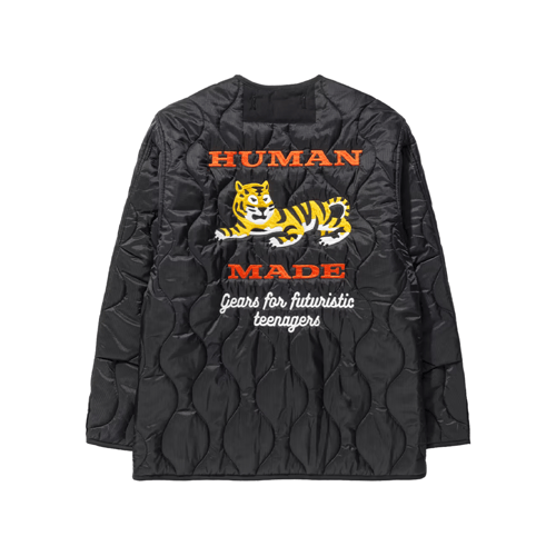 HUMAN MADE QUILTED LINER JACKET BLACK