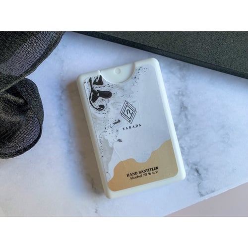 ❤️ สเปรย์แอลกอฮอล์ พกพาสะดวก!!! ถนอมผิว แห้งเร็ว Alcohol Spray 20 ml by NaradaAsia ❤️++20ml การ์ดสีขาว++