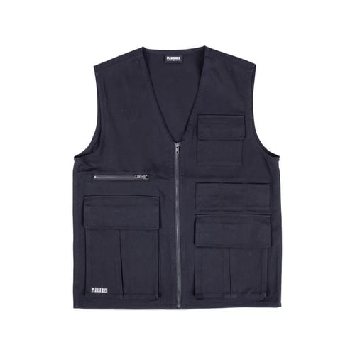 PLEASURES FADE TACTICAL VEST BLACK