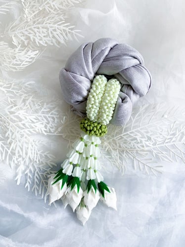 พวงมาลัยผ้าพันคอ พวงมาลัยผ้าคลุมไหล่ MN13