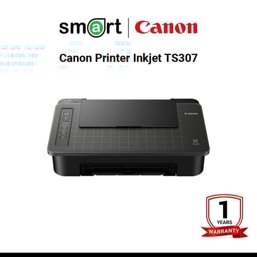 เครื่องพิมพ์อิงค์เจ็ท Canon Printer Inkjet TS307 (WiFi,Mopria,AirPrint)