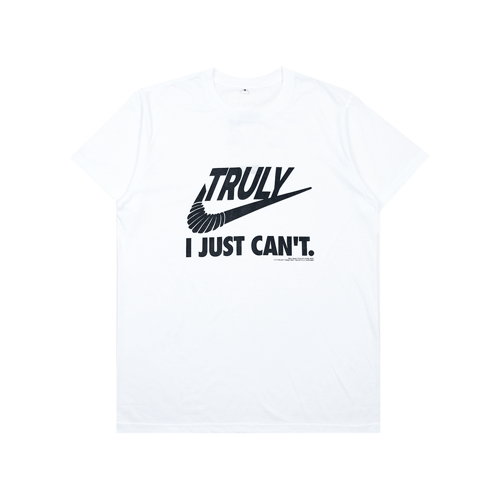 TRULY ทรูลี่ไปตี้ T-SHIRT WHITE/BLACK