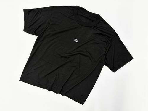 Vintage Cropped Tee Black