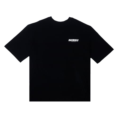 THE BIAS CLUB FREE THE WORLD BIAS T-SHIRT BLACK