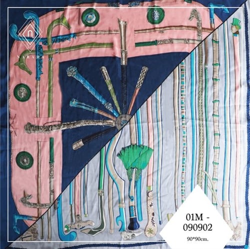 ผ้าพันคอ ขนาด M 01M-090902