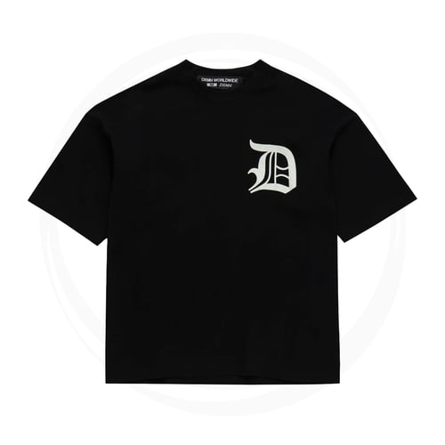 DXMN DXMN D T-SHIRT BLACK