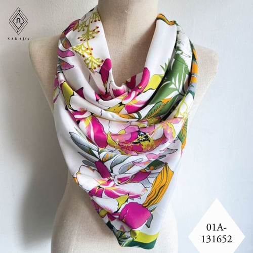 ผ้าพันคอ ผ้าคลุมไหล่ผืนใหญ่ - 01A-131652