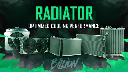 Billion Radiator Aluminum หม้อน้่ำอลูมิเนียม