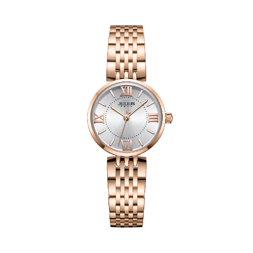 นาฬิกา Julius JA-1282 A สายสแตนเลส สีโรสโกลด์