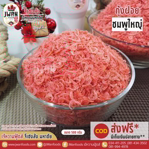 กุ้งฝอยชมพูใหญ่