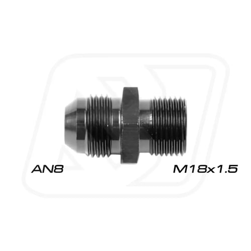 Billion ข้อลดเกลียว (044) M18x1.5/โอริง ออก AN6/AN8/AN10 (BLUE/BLACK)