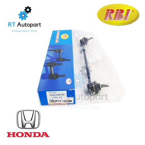 RBI ลูกหมากกันโคลงหน้า Honda Civic FB ปี12-17 (ข้างขวา) / ลูกหมากกันโคลง Civic FB / 51320-TR0-A01 / 51321-TR0-A01(1ตัว ฝั่งคนขับ)