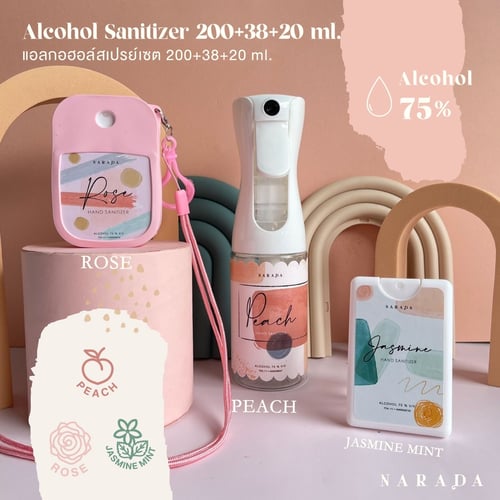 ❤️?เซตสุดคุ้ม?1 เซท 3 ชิ้น  คละกลิ่น ❤️Collections: Water colorz ❤️ by NaradaAsia