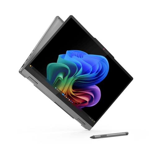 Laptop Lenovo IdeaPad 5 2-in-1 14Q8X9 Cu Procesor Snapdragon® X Plus X1p 42 100 Pana La 3 4ghz 14 Wuxga Oled Touch 16gb Lpddr5x Ram 1tb Ssd Qualcommr Adrenotm Gpu Windowsr 11 Home Luna Grey 83gh0028rm - Foto 4