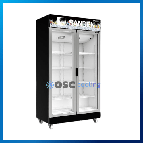 ตู้แช่เย็น 2 ประตู Inverter 25.5 คิว สีดำ [SPN-1005-BLACK]