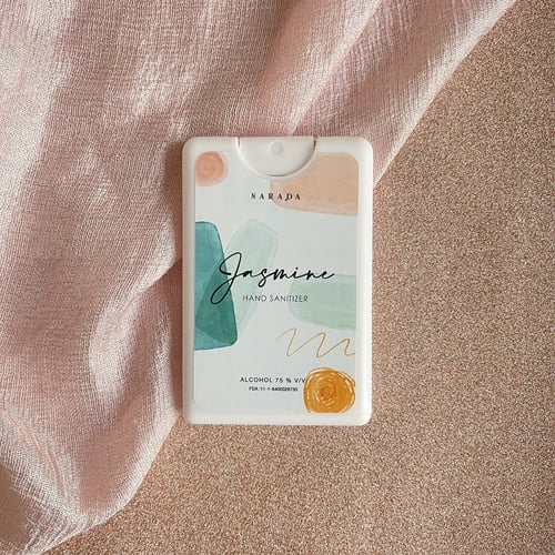 ❤️ สเปรย์แอลกอฮอล์ พกพาสะดวก!!! ถนอมผิว แห้งเร็ว Alcohol Spray 20 ml by NaradaAsia ❤️++20ml การ์ดสีขาว++