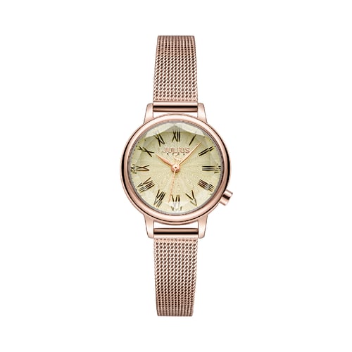 นาฬิกา Julius JA-1249 B สายสแตนเลสถัก สีโรสโกลด์