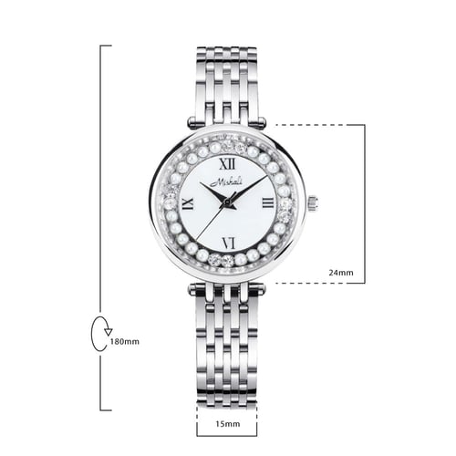 นาฬิกาข้อมือผู้หญิง MISHALI M19007 A