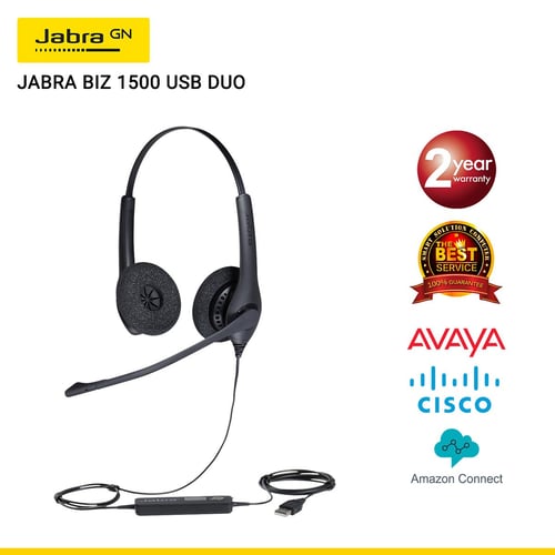 JABRA BIZ 1500 USB DUO (JBA-1559-0159)