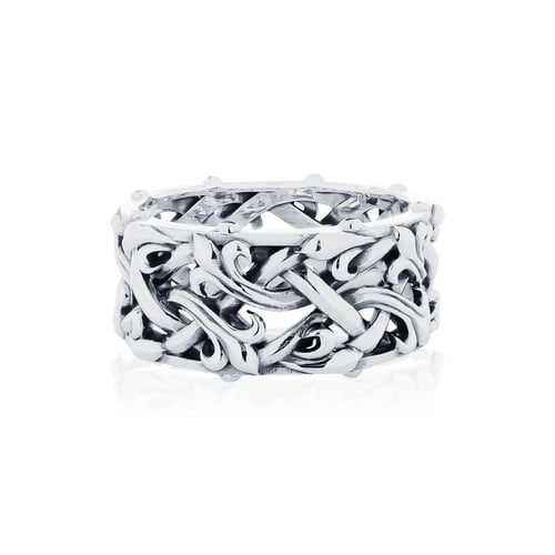 The Fierce-de-lis Braided 3.0 ring