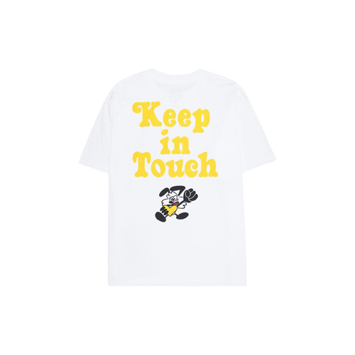 VERDY X KIT GALLERY KEEP IN TOUCH T-SHIRT WHITE VERDY X KIT GALLERY KEEP IN TOUCH T-SHIRT WHITE