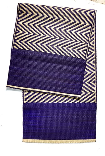 Combined mat navy blue