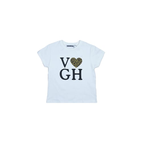 V.G.H LEOPARD BABY T-SHIRT WHITE