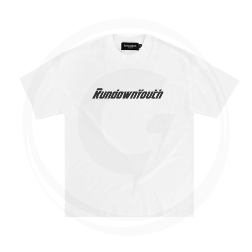 RUNDOWNYOUTH BACK TO BASIC 045 T-SHIRT WHITE