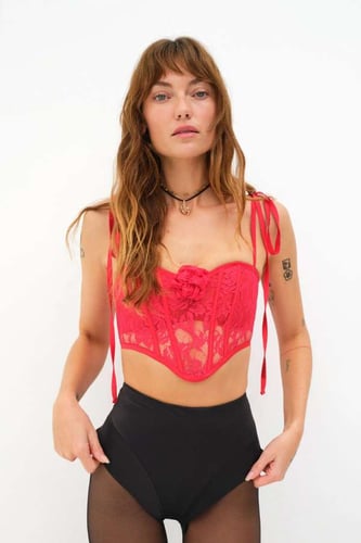 FOR LOVE & LEMONS - NIALA BUSTIER TOP