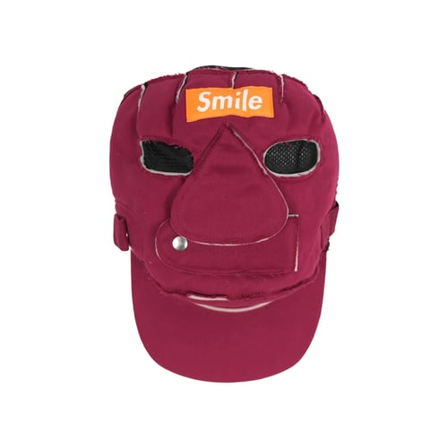 SMILE CLUB CUSTOM  FUNNY CAP "THE MASK" RED