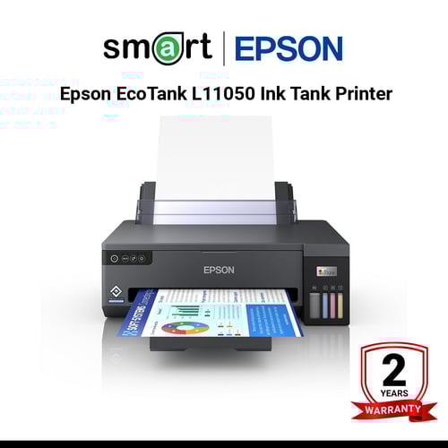 เครื่องพิมพ์อิงค์เจ็ท Epson EcoTank L11050 Ink Tank Printer A4, A3 (Wi-Fi Direct,BLE, Smart Panel)