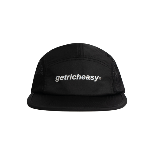 GETRICHEASY SIDE MESH CAP BLACK