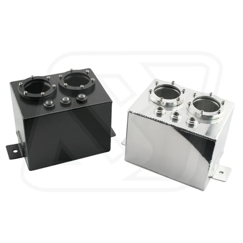 Billion ถังน้ำมันอลูมิเนียม พร้อมปั้มติก 044 แบบเดี่ยว/คู่ 2L–3L [SILVER/BLACK]
